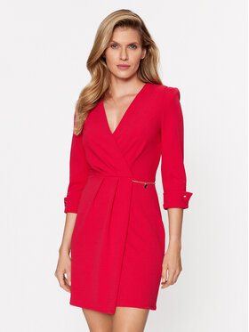 Rinascimento Rinascimento Φόρεμα κοκτέιλ CFC0019181002 Ροζ Regular Fit
