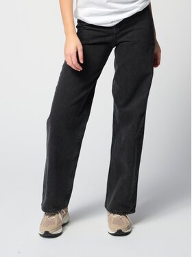 TeeShoppen TeeShoppen Jeansy Oryginalne dżinsy luźne Czarny Loose Fit