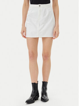 Calvin Klein Jeans Calvin Klein Jeans Дънкова пола J20J225194 Бял Regular Fit