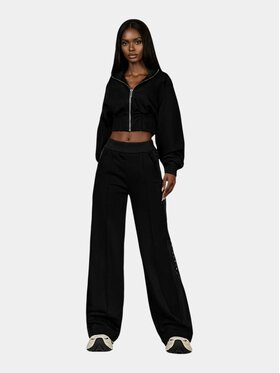 MADE BY SOCIETY MADE BY SOCIETY Spodnie materiałowe Pantaloni NOMAD TRACE - P27157 Czarny Basic Fit
