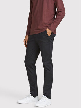 Jack & Jones Jack & Jones Чино панталони Marco 12150158 Черен Slim Fit