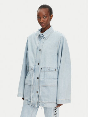 ROTATE ROTATE Jeanshemd 1141821468 Blau Relaxed Fit