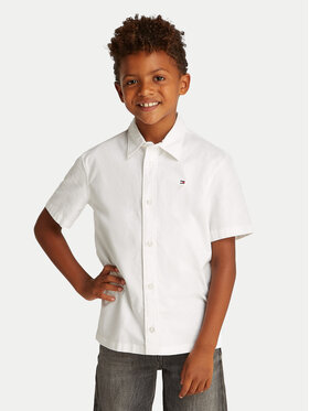 Tommy Hilfiger Tommy Hilfiger Marškiniai KB0KB09554 S Balta Regular Fit