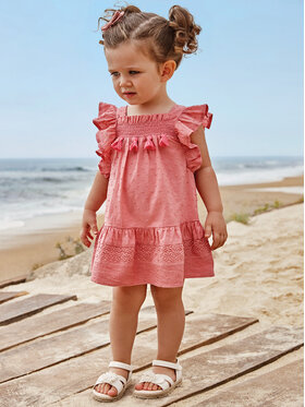 Mayoral Mayoral Sommerkleid 1966 Rosa Regular Fit