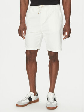 Scotch & Soda Scotch & Soda Σορτς υφασμάτινο 180322 Εκρού Regular Fit