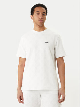 BOSS BOSS T-shirt Member 50558867 Bijela Relaxed Fit