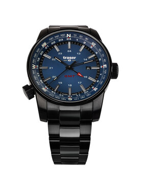 Traser Traser Zegarek TS-109524 Czarny