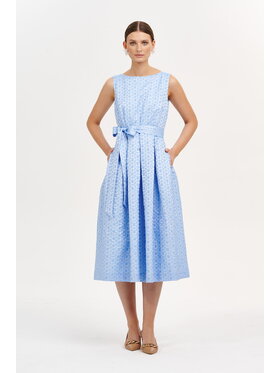 CASTELLANI CASTELLANI Sukienka codzienna Sukienka Emilie Niebieski Regular Fit