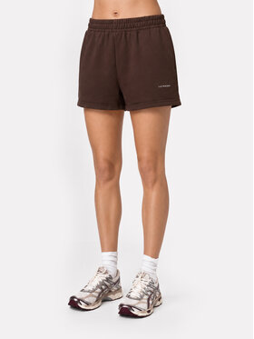 La Mania La Mania Szorty sportowe BOBBI Brązowy ciemny Basic Fit