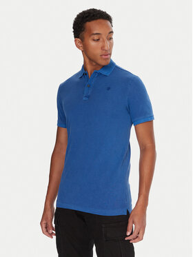 G-Star Raw G-Star Raw Polokošile Dunda D11595-D756 Modrá Slim Fit