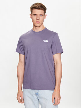 The North Face The North Face Marškinėliai Simple Dome NF0A2TX5 Violetinė Regular Fit
