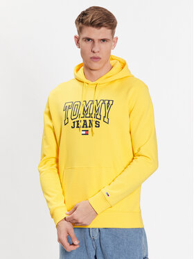 Tommy Jeans Tommy Jeans Sweatshirt Entry Graphic DM0DM16792 Jaune Regular Fit
