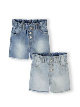minoti minoti Szorty jeansowe 30SHORT154 Granatowy Regular Fit