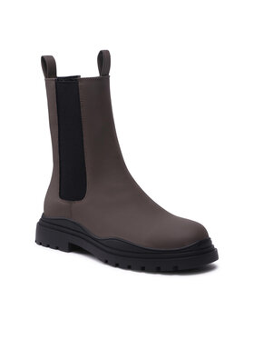 DeeZee DeeZee Kotníková obuv s elastickým prvkem H90152-1K Zelená