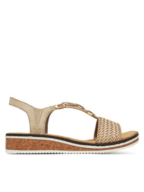 Rieker Rieker Sandalen V3662-62 Beige