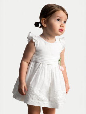 Mayoral Mayoral Elegantes Kleid 1907 Écru Regular Fit