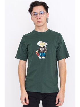 Kamuflage Kamuflage T-Shirt Don't Tell Lauren Zielony Relaxed Fit
