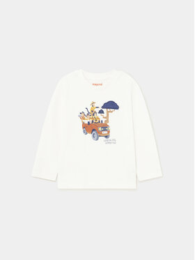 Mayoral Mayoral Särkpluus 1033 Valge Regular Fit