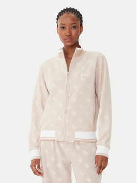 Guess Guess Bluza V5BQ01 K1902 Brązowy Regular Fit