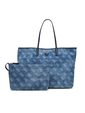 Guess Guess Дамска чанта Victtoria HWDL95 14290 Син