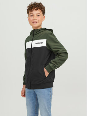 Jack&Jones Junior Jack&Jones Junior Преходно яке 12200453 Зелен Regular Fit