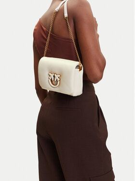 PINKO PINKO Borsetta Love Click Puff Baby 101584 A10F Écru