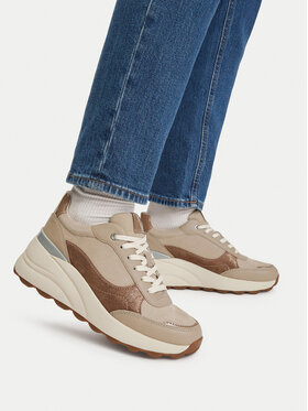 Geox Geox Sneakers D Spherica Ec13 D65WAB 2285 C5288 Bej