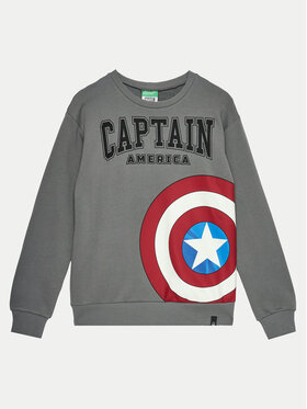 United Colors Of Benetton United Colors Of Benetton Sweatshirt 3J68C10MK Grau Regular Fit
