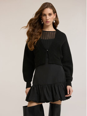 Motivi Motivi Cardigan M062W003743N033 Nero Cropp Fit