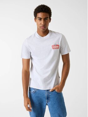 Guess Jeans Guess Jeans T-Shirt 180291 Szary Classic Fit