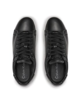 Calvin Klein Superge Logo Cupsole Lace Up HW0HW01353 Črna