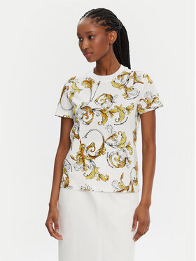 Versace Jeans Couture Versace Jeans Couture Футболка 78HAH613 Білий Regular Fit