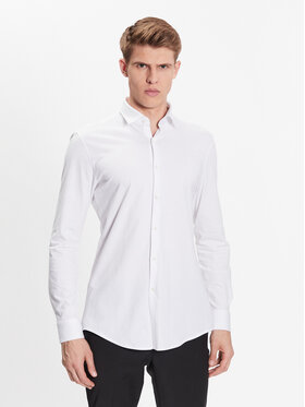 Hugo Hugo Koszula 50479394 Biały Slim Fit