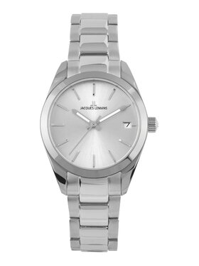 Jacques Lemans Jacques Lemans Zegarek 1-2132A Srebrny