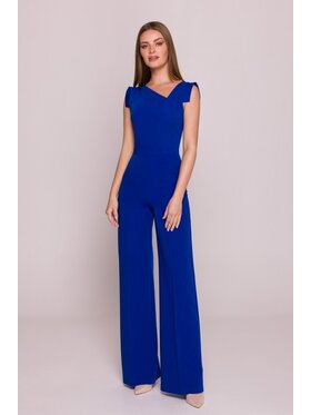 Stylove Stylove Kombinezon S407 Niebieski A-Line Fit