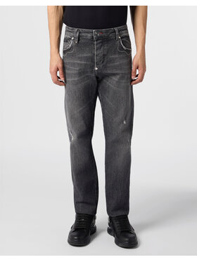 PHILIPP PLEIN PHILIPP PLEIN Jeansy 31229 Černá Straight Leg