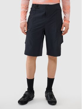 4F 4F Cyklistické šortky 4FWSS25TFSHM0886-20S Čierna Regular Fit