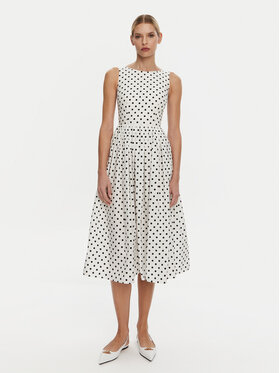 Dolce&Gabbana Dolce&Gabbana Sukienka codzienna F6JHVT HS5R7 Biały Regular Fit