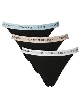 Tommy Hilfiger Tommy Hilfiger Komplet tangic﻿ UW0UW06518 Črna