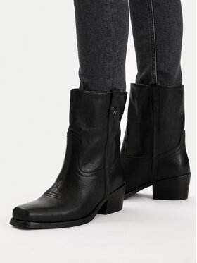 Weekend Max Mara Weekend Max Mara Īsie zābaki Ranch 2525796034600 Melns
