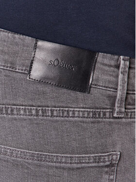 S.Oliver Jeans Hlače 2121386 Siva Regular Fit