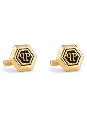 PHILIPP PLEIN PHILIPP PLEIN Manschettenknöpfe Plein Icon PJ9AA13CU Goldfarben
