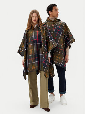 Barbour Barbour Pončo Tartan UAC0214TN11 Zelena Relaxed Fit