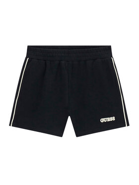 Guess Guess Športové kraťasy J6GD38 KF972 Čierna Regular Fit
