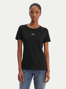 BOSS BOSS T-särk Elove 50554696 Must Slim Fit