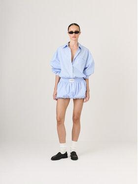 La Mania La Mania Športové kraťasy MAREN Biela Classic Fit