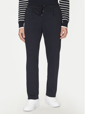 Tommy Hilfiger Tommy Hilfiger Текстилни панталони Punto MW0MW39197 Тъмносин Regular Fit