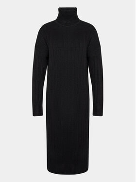 Brave Soul Brave Soul Rochie tricotată LKD-230AUSTI Negru Regular Fit