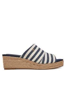Tommy Hilfiger Tommy Hilfiger Espadrilky Nautical Stripes Espadrille Mule FW0FW08666 Barevná