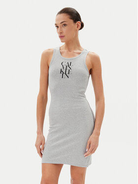 Calvin Klein Jeans Calvin Klein Jeans Rochie de zi LV044C203G Gri Slim Fit
